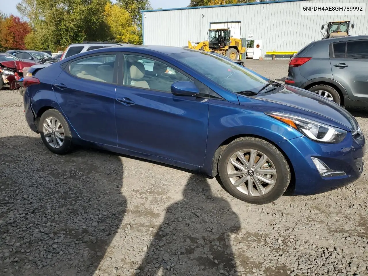 5NPDH4AE8GH789992 2016 Hyundai Elantra Se