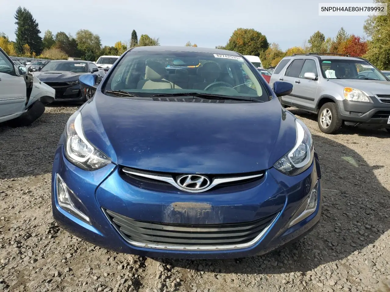 5NPDH4AE8GH789992 2016 Hyundai Elantra Se
