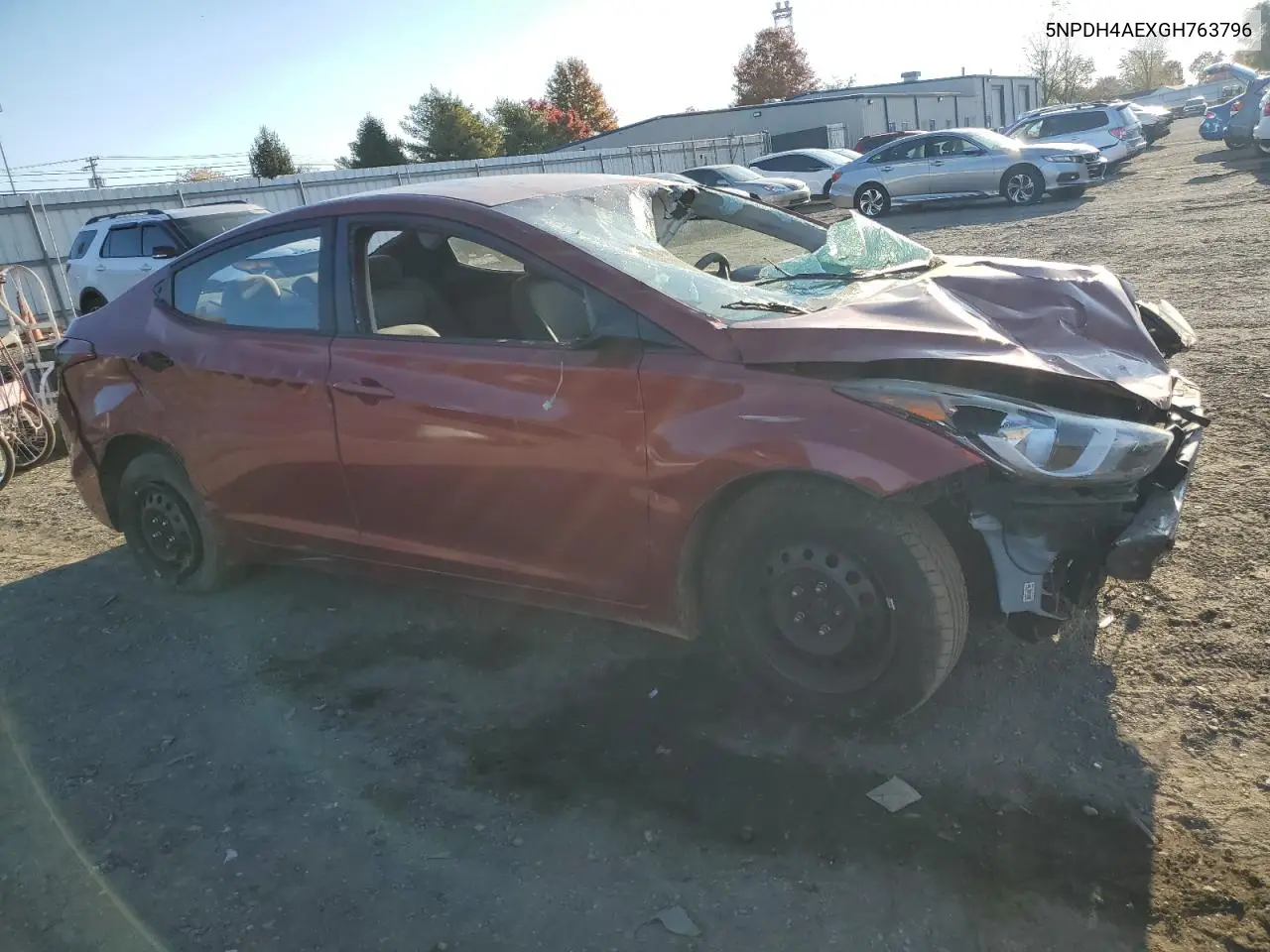 5NPDH4AEXGH763796 2016 Hyundai Elantra Se