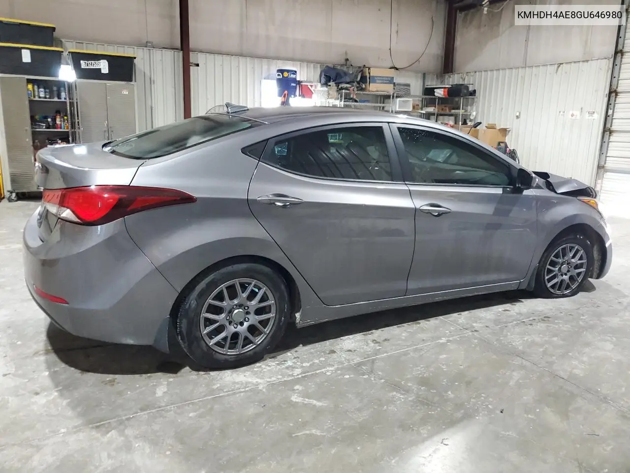 KMHDH4AE8GU646980 2016 Hyundai Elantra Se