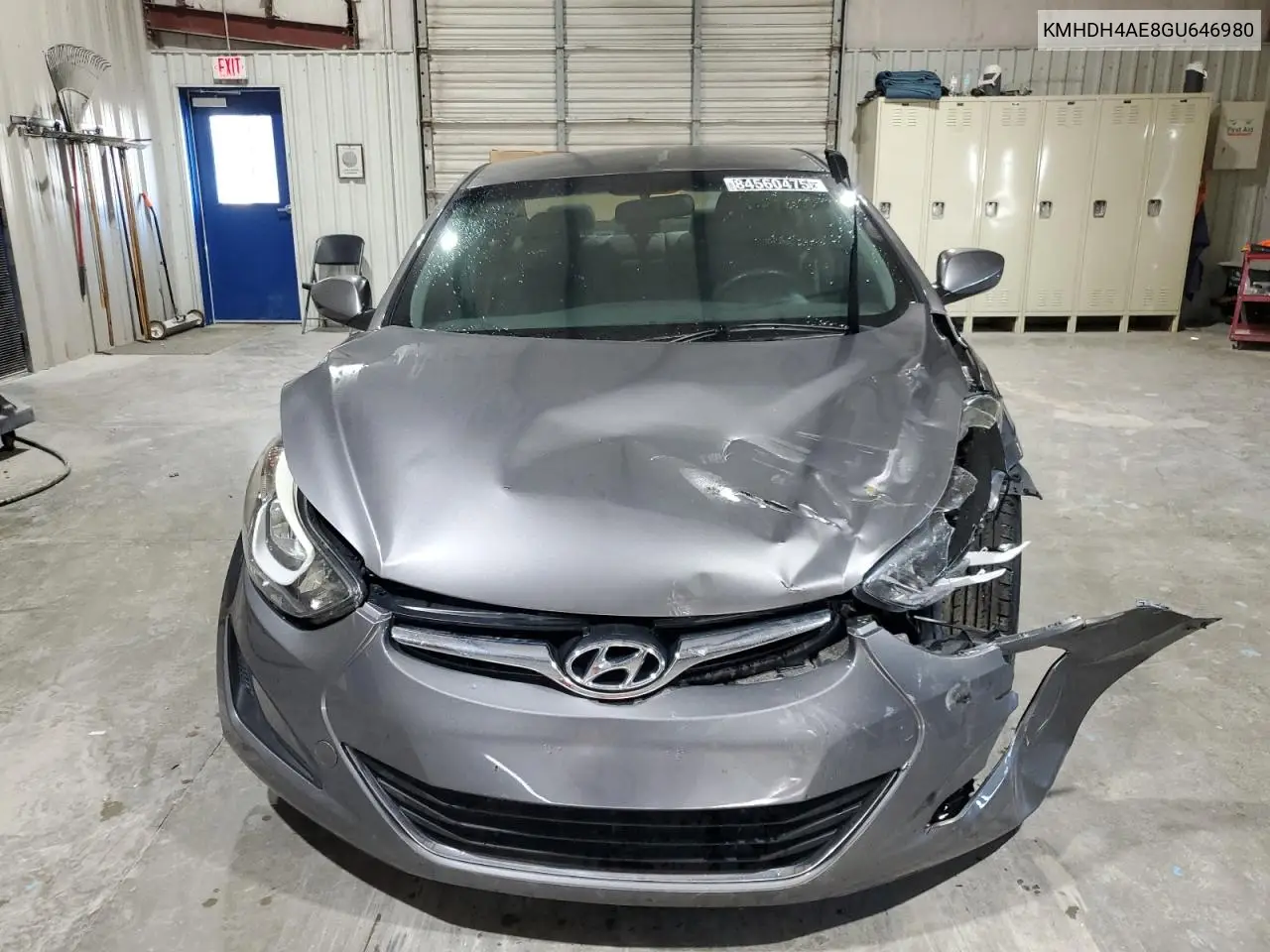 KMHDH4AE8GU646980 2016 Hyundai Elantra Se