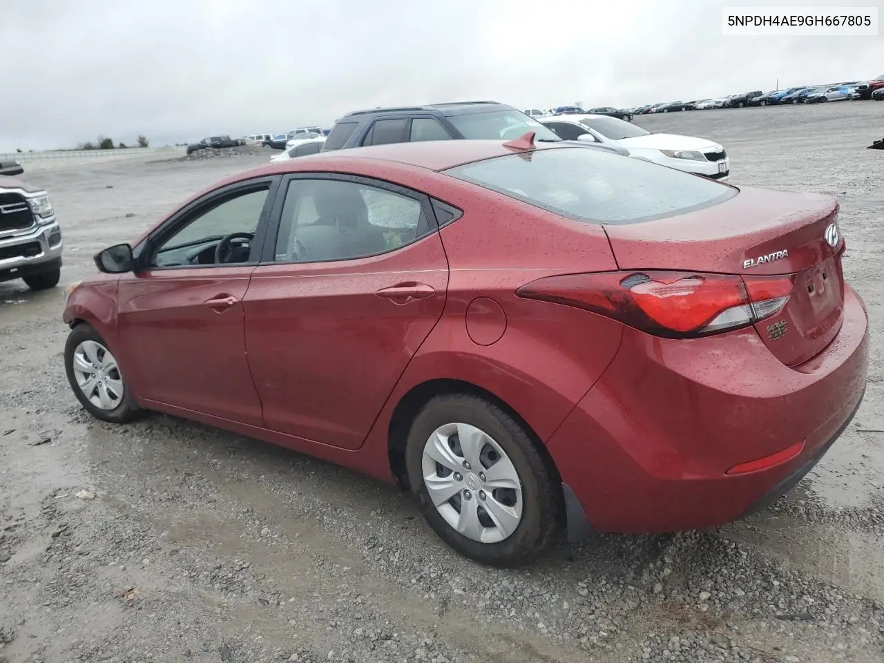5NPDH4AE9GH667805 2016 Hyundai Elantra Se