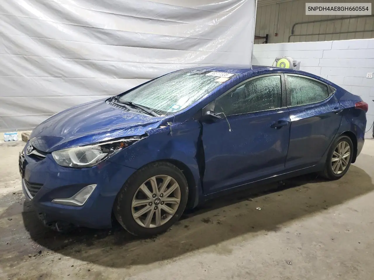 5NPDH4AE8GH660554 2016 Hyundai Elantra Se