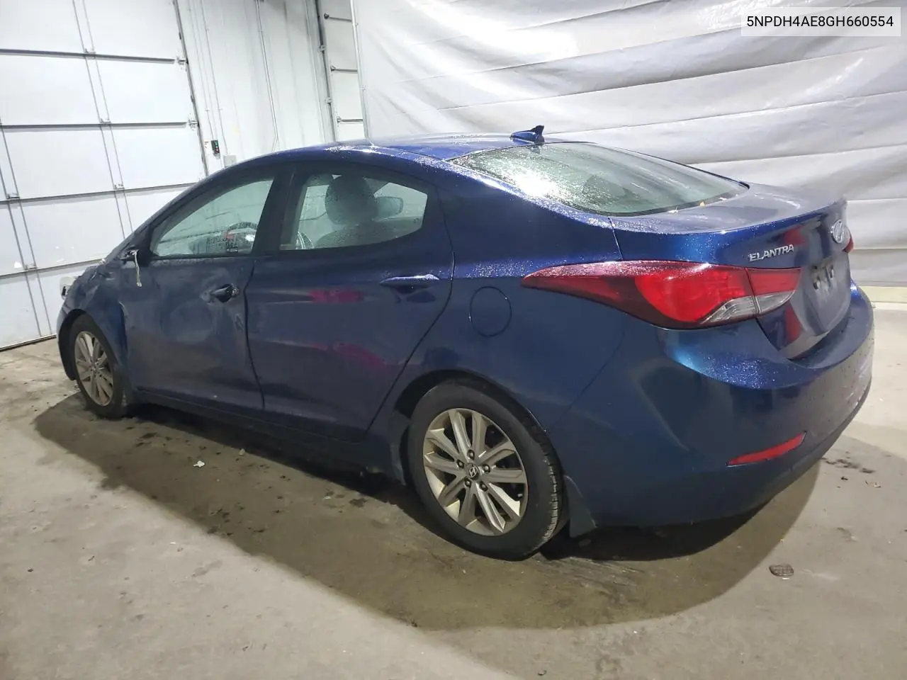 5NPDH4AE8GH660554 2016 Hyundai Elantra Se