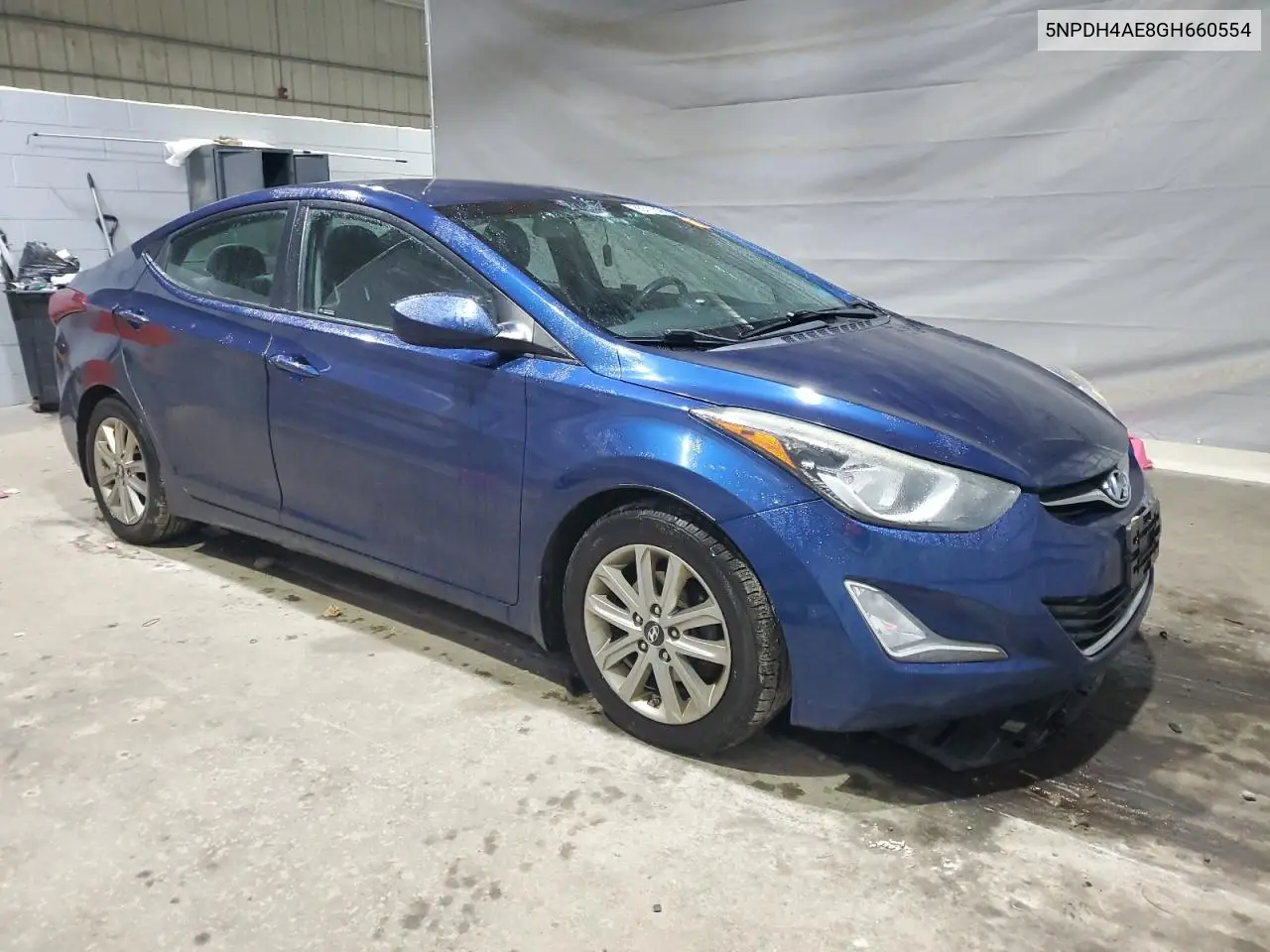 5NPDH4AE8GH660554 2016 Hyundai Elantra Se