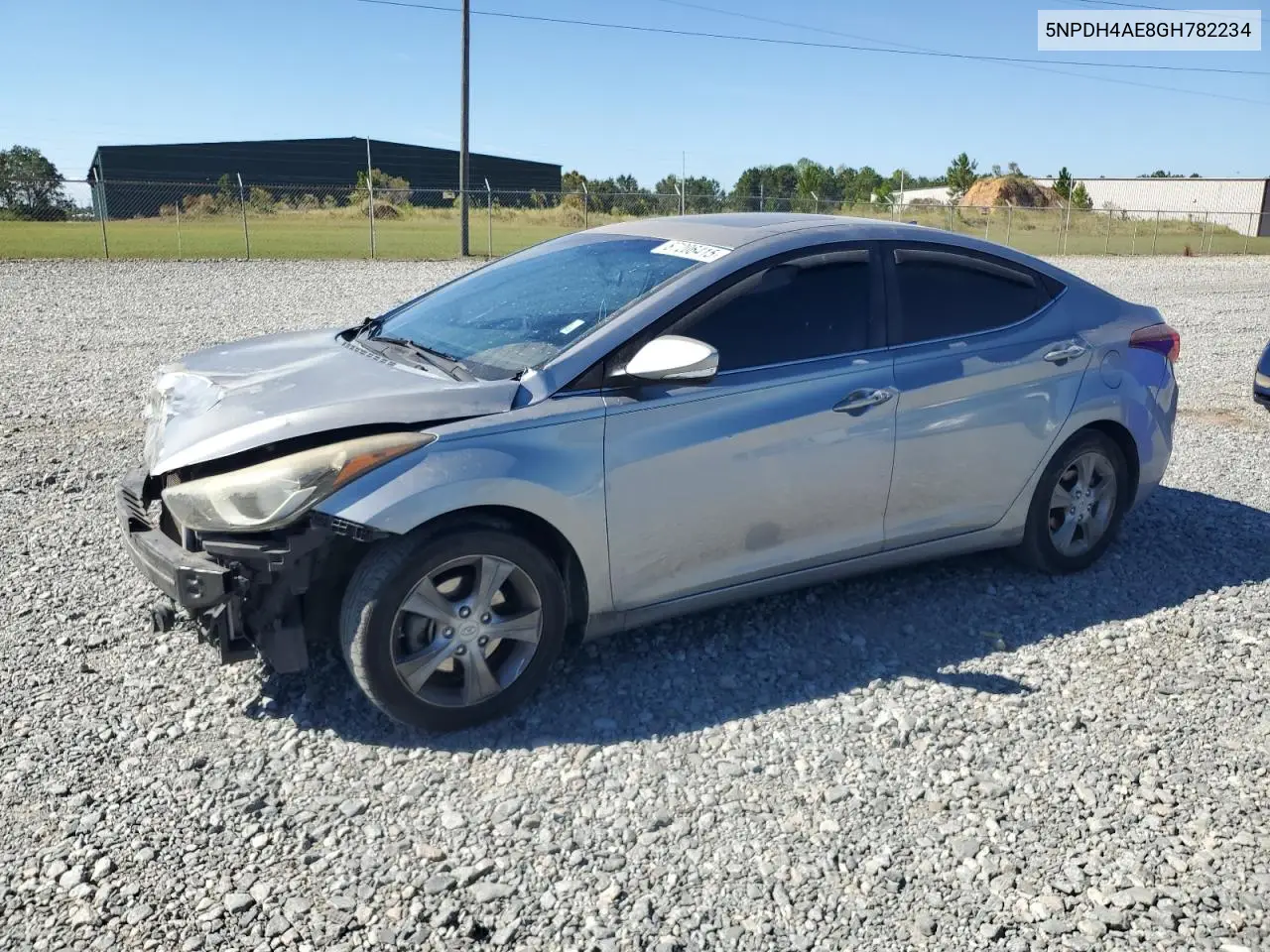 5NPDH4AE8GH782234 2016 Hyundai Elantra Se