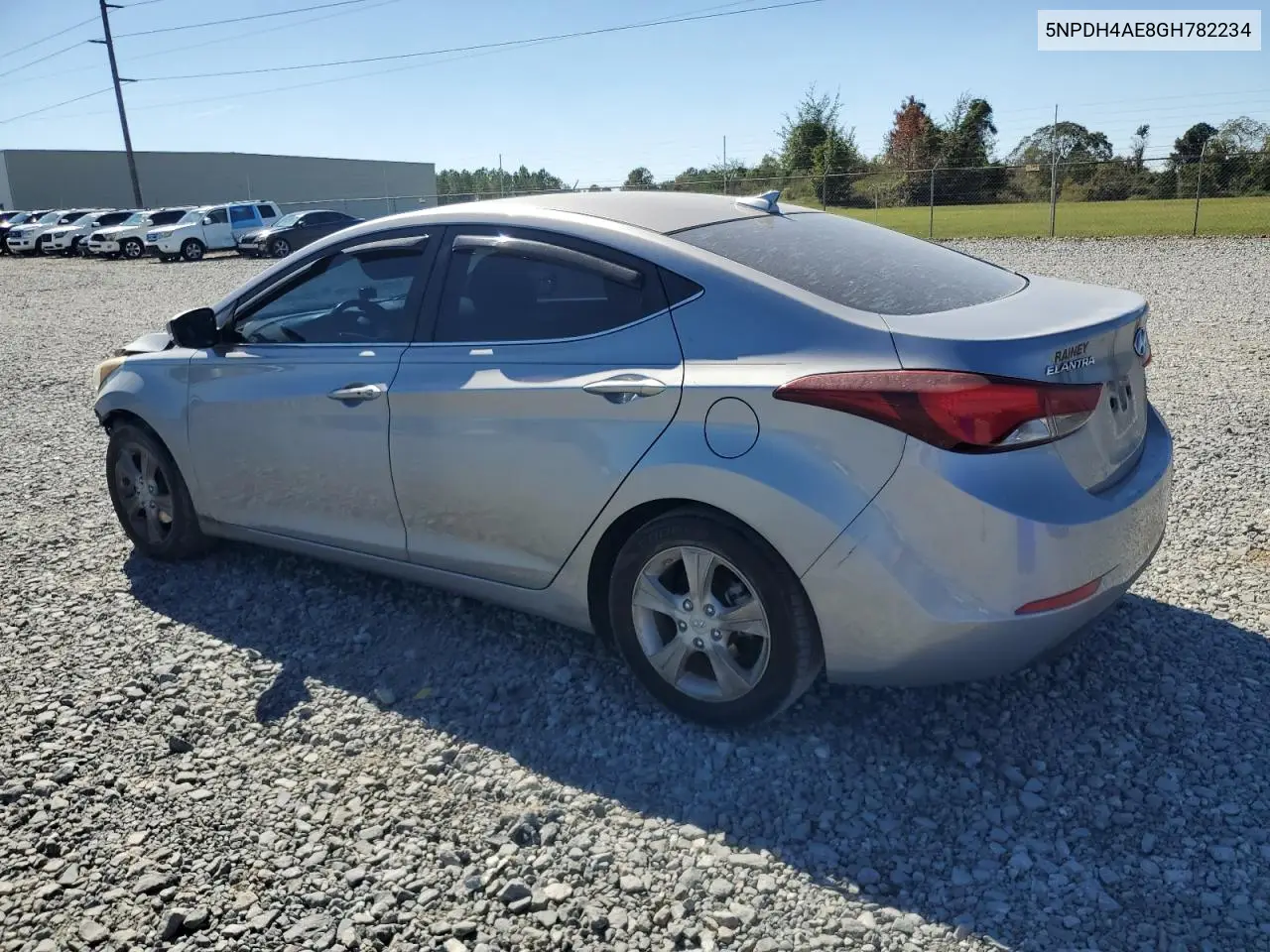 5NPDH4AE8GH782234 2016 Hyundai Elantra Se