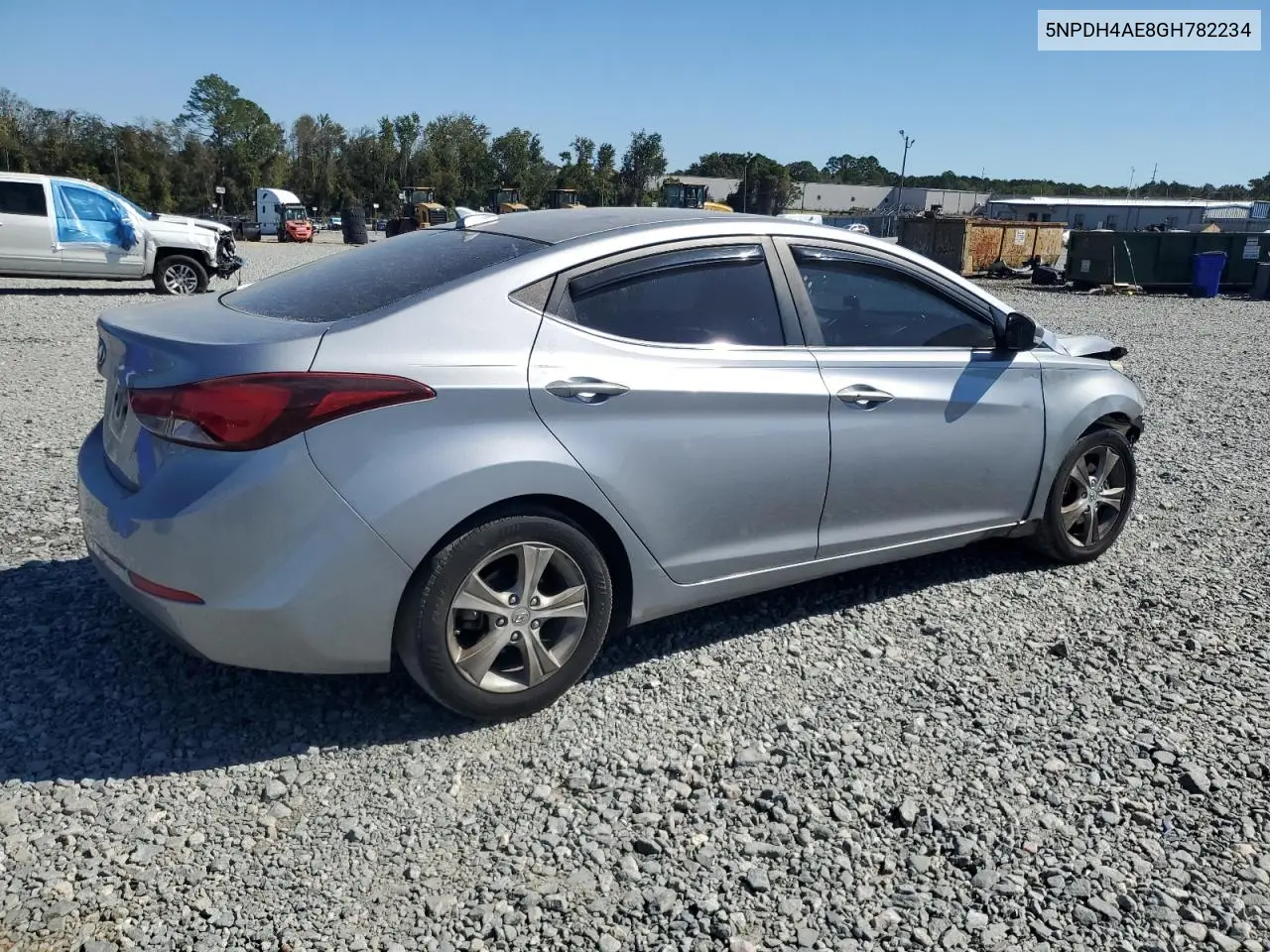 5NPDH4AE8GH782234 2016 Hyundai Elantra Se