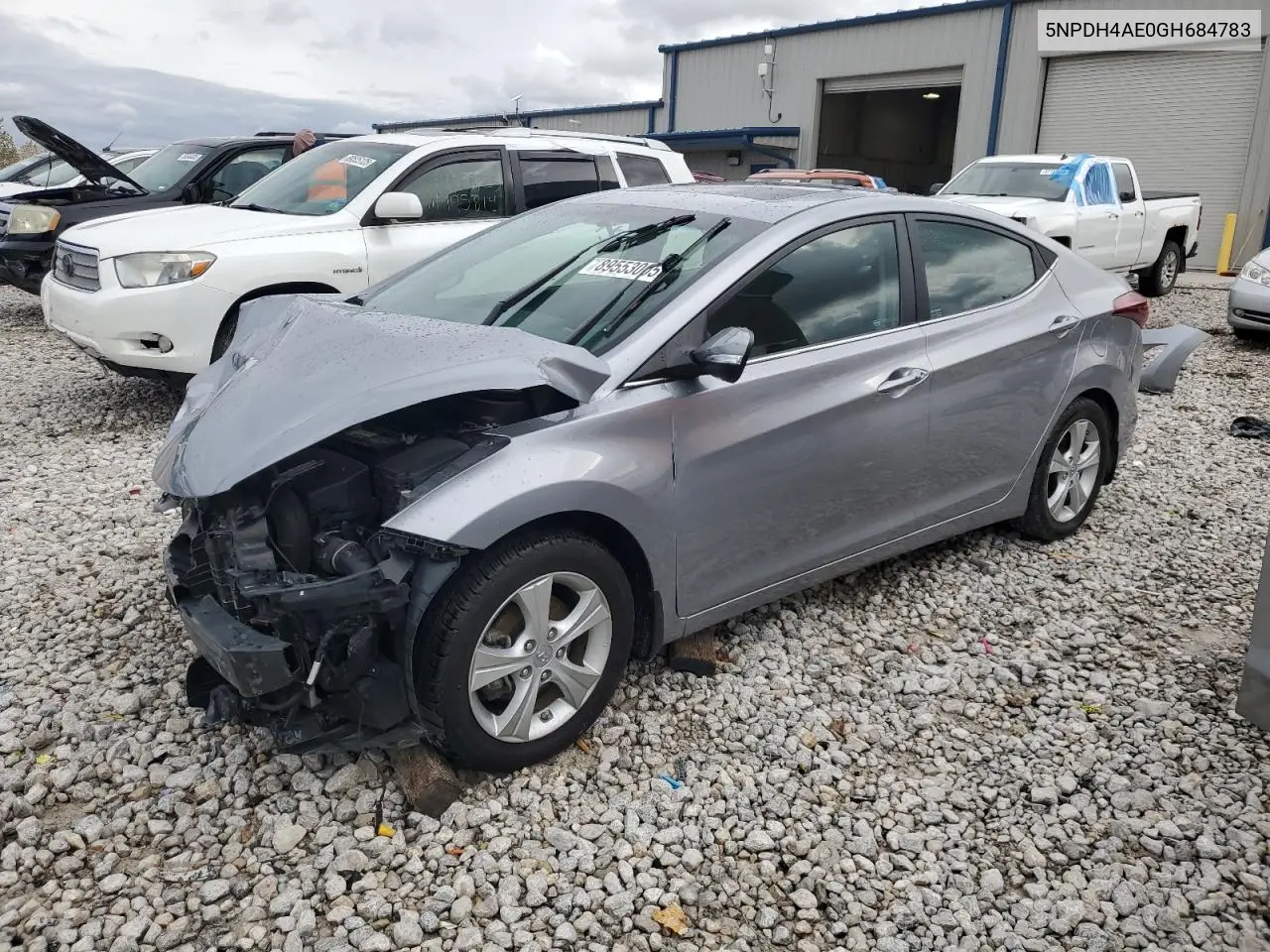 5NPDH4AE0GH684783 2016 Hyundai Elantra Se