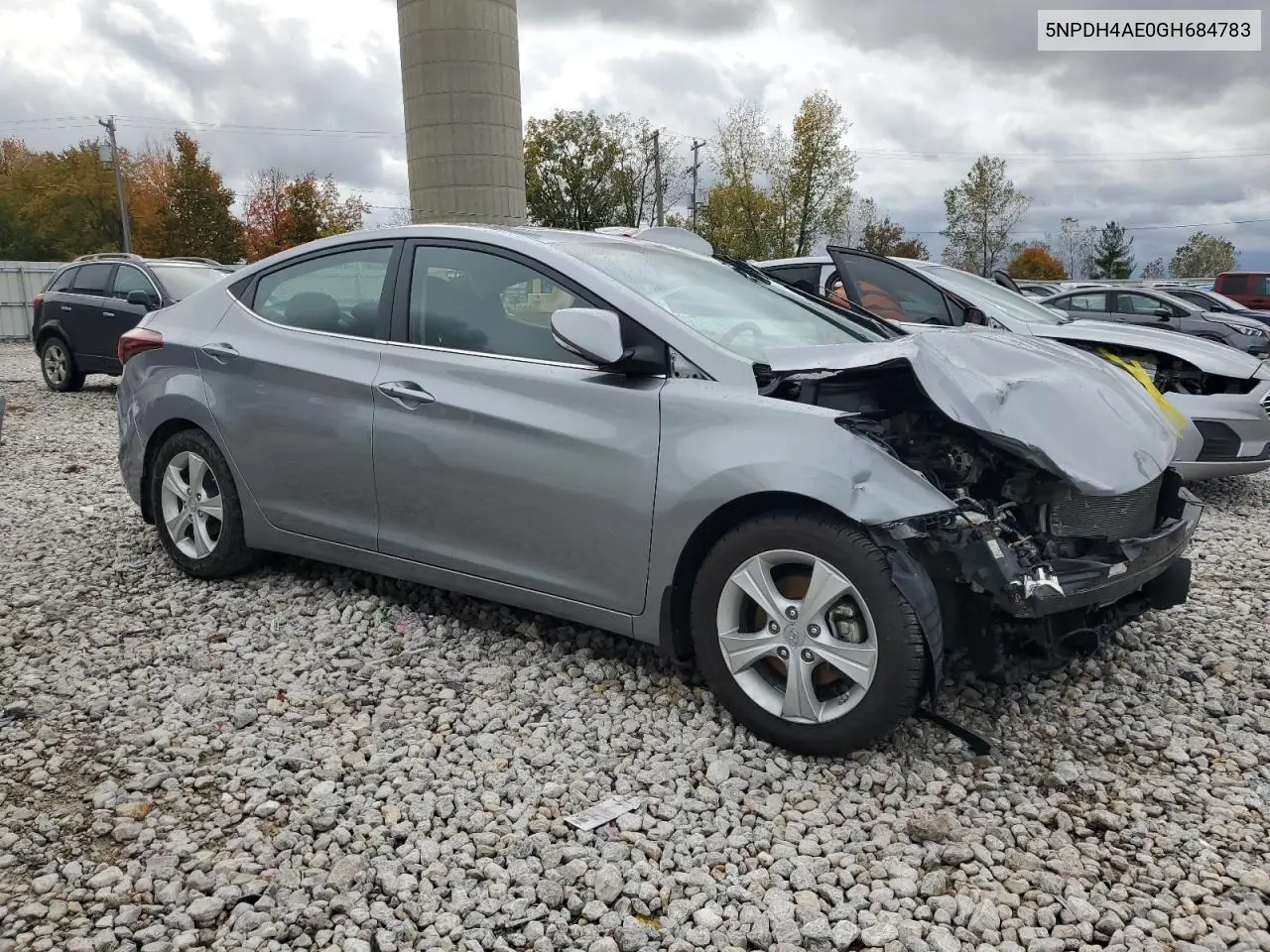 5NPDH4AE0GH684783 2016 Hyundai Elantra Se