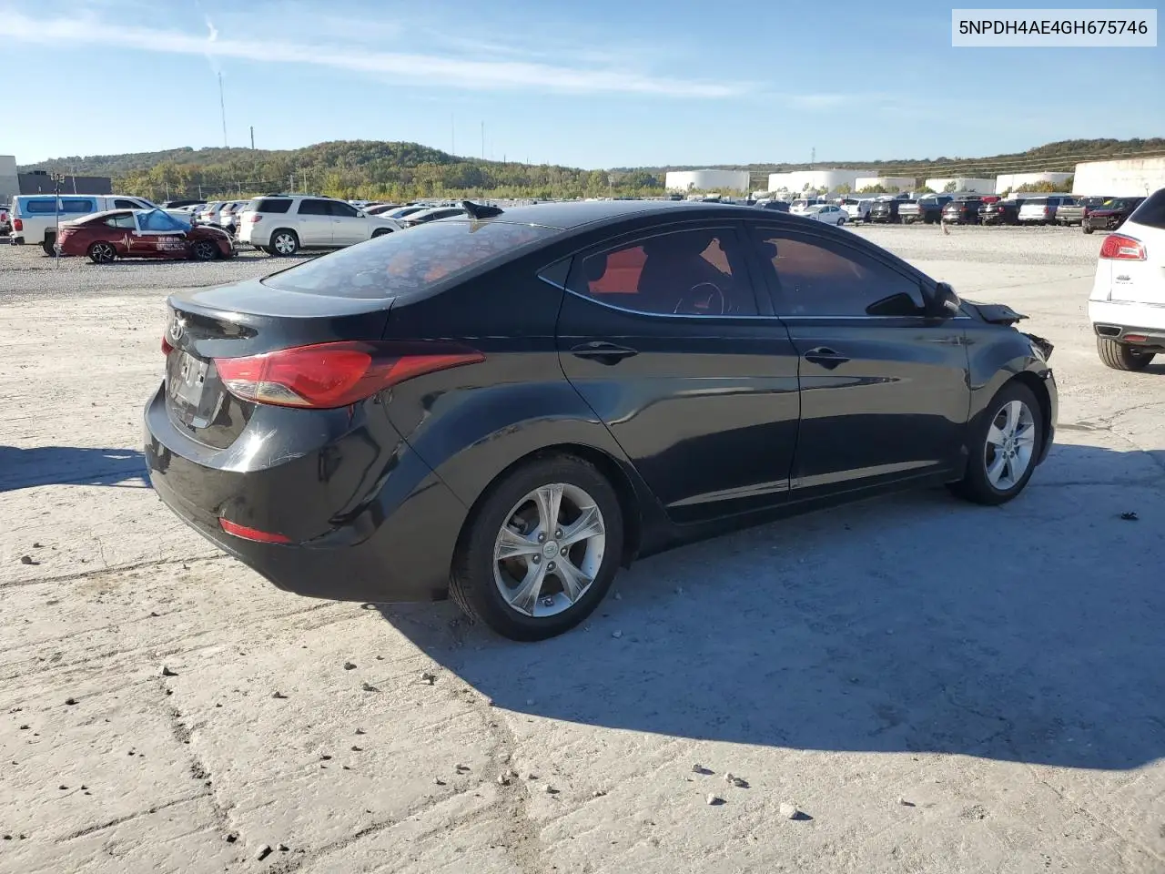 5NPDH4AE4GH675746 2016 Hyundai Elantra Se