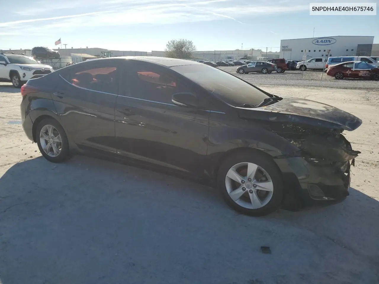 5NPDH4AE4GH675746 2016 Hyundai Elantra Se