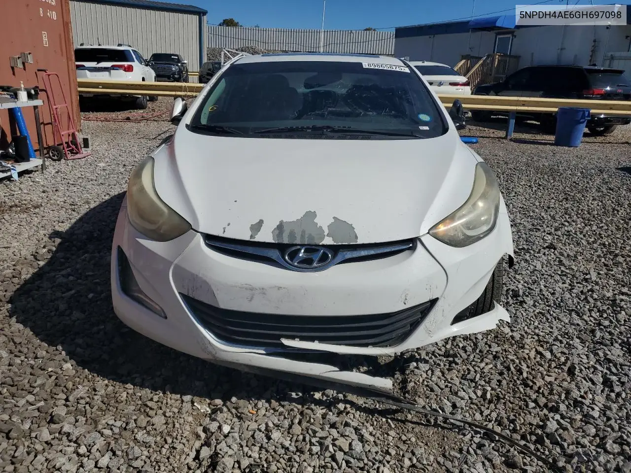 5NPDH4AE6GH697098 2016 Hyundai Elantra Se