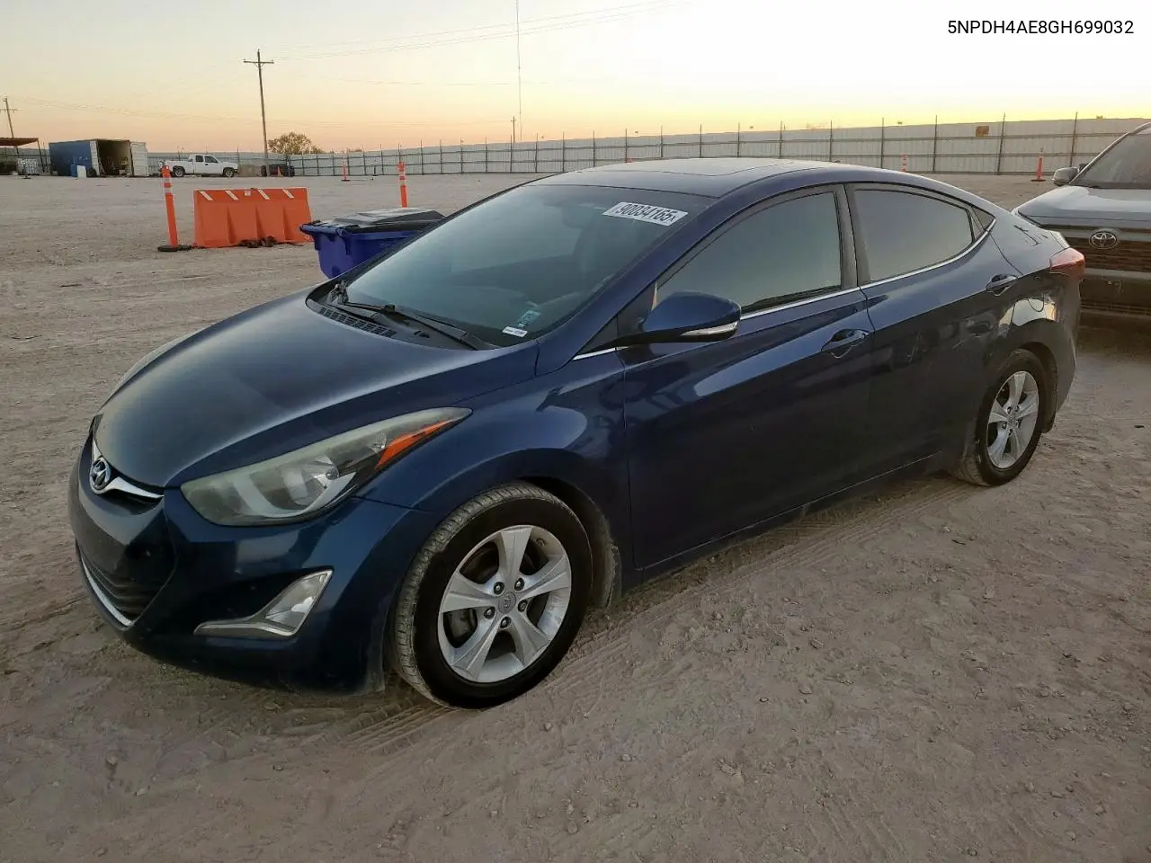 5NPDH4AE8GH699032 2016 Hyundai Elantra Se