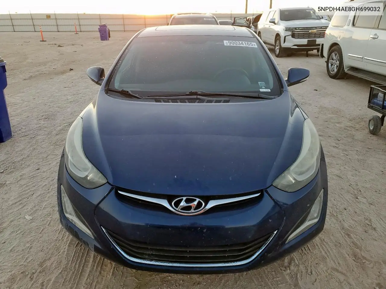 5NPDH4AE8GH699032 2016 Hyundai Elantra Se