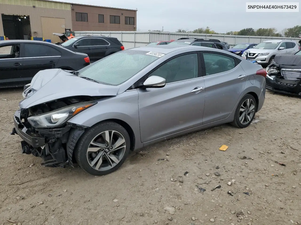 5NPDH4AE4GH673429 2016 Hyundai Elantra Se