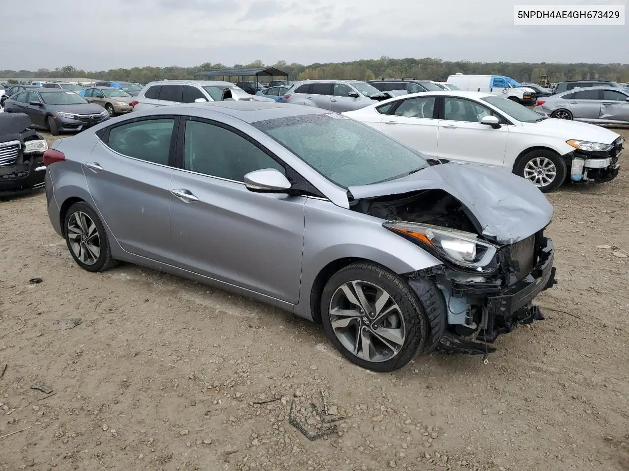 5NPDH4AE4GH673429 2016 Hyundai Elantra Se