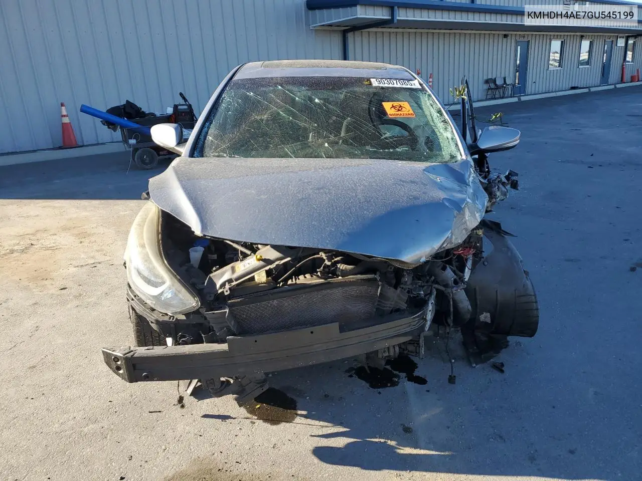 KMHDH4AE7GU545199 2016 Hyundai Elantra Se