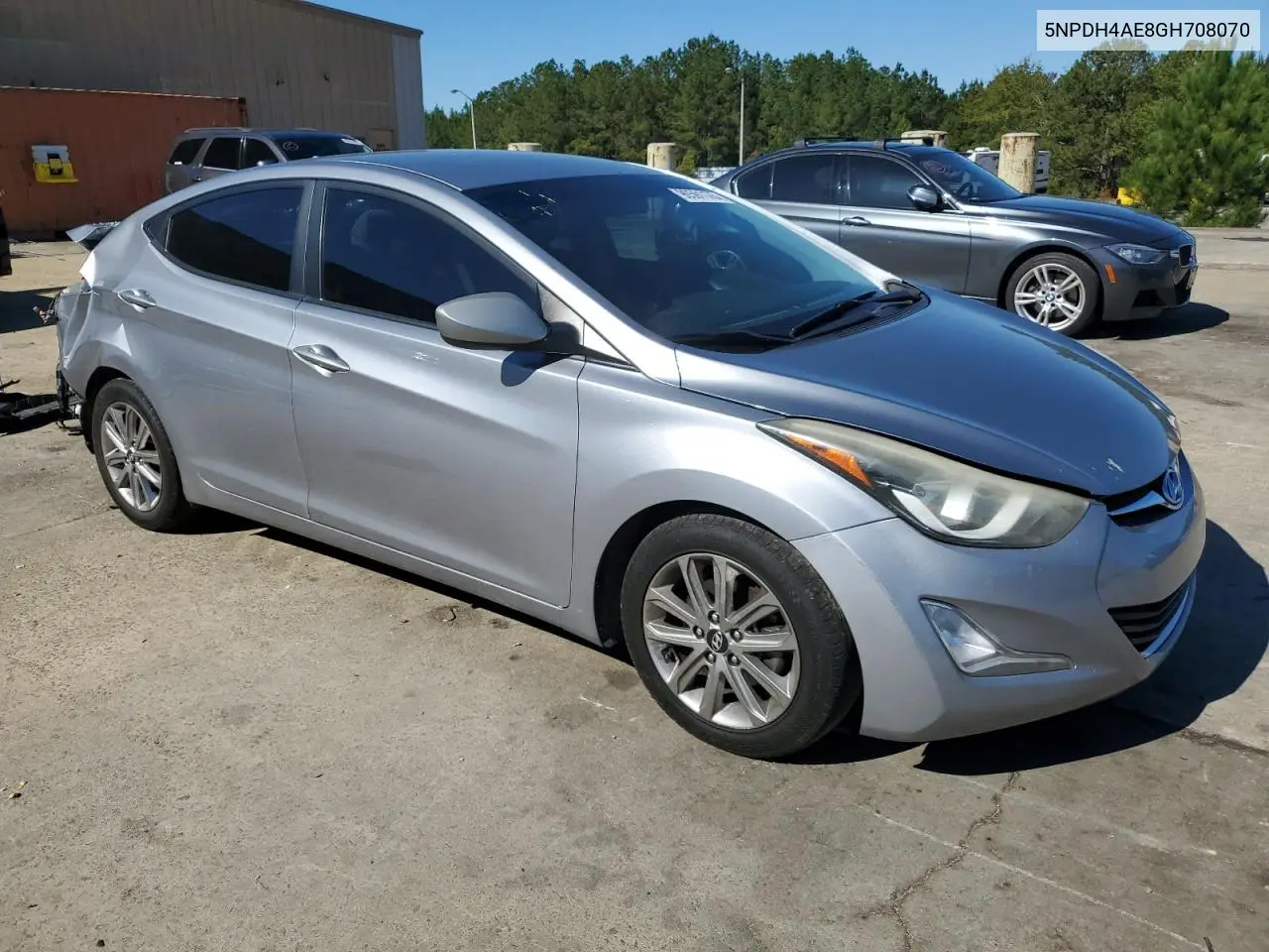 5NPDH4AE8GH708070 2016 Hyundai Elantra Se