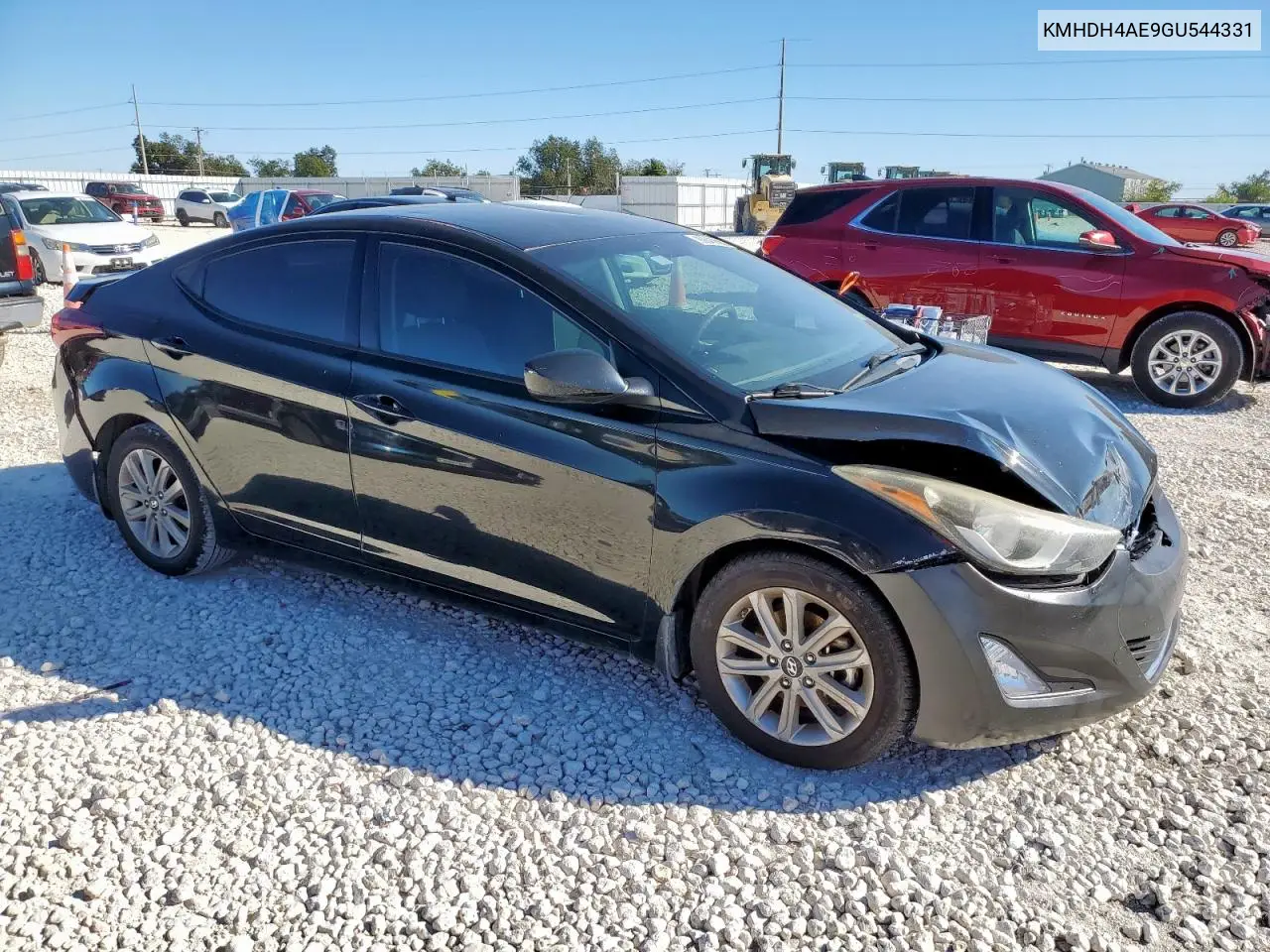 KMHDH4AE9GU544331 2016 Hyundai Elantra Se