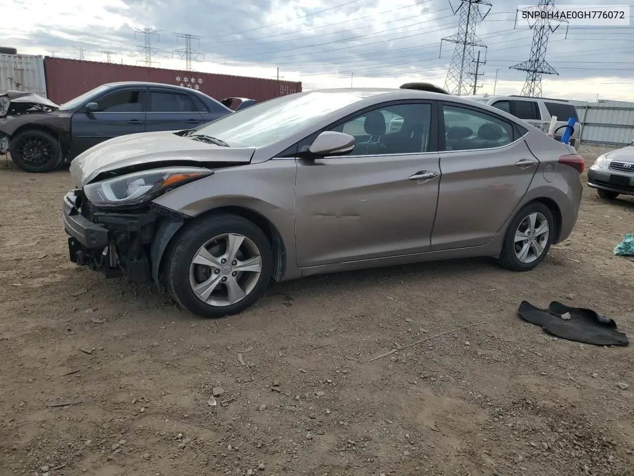 5NPDH4AE0GH776072 2016 Hyundai Elantra Se