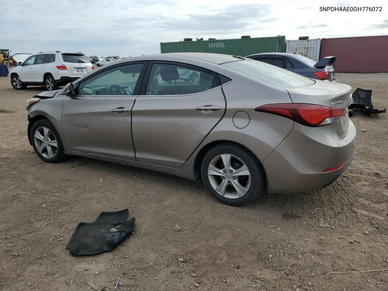 5NPDH4AE0GH776072 2016 Hyundai Elantra Se