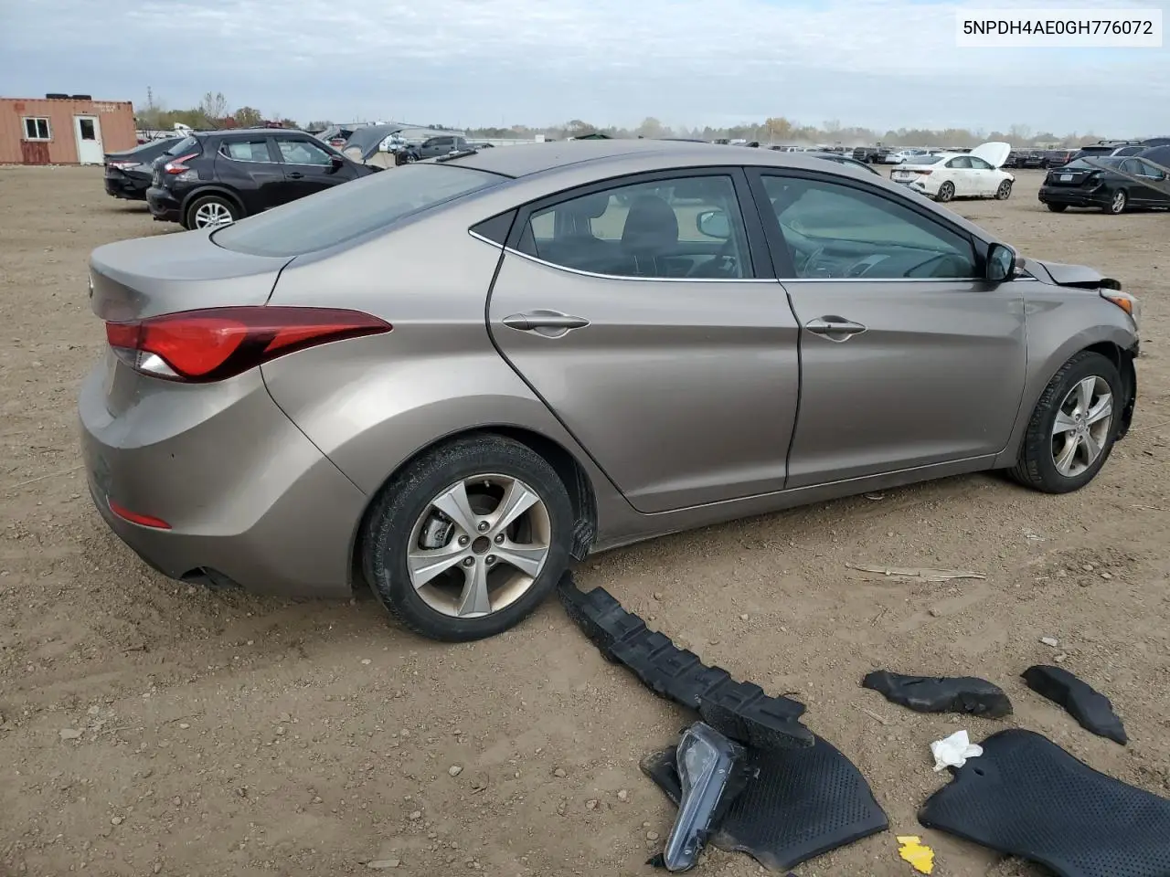 5NPDH4AE0GH776072 2016 Hyundai Elantra Se