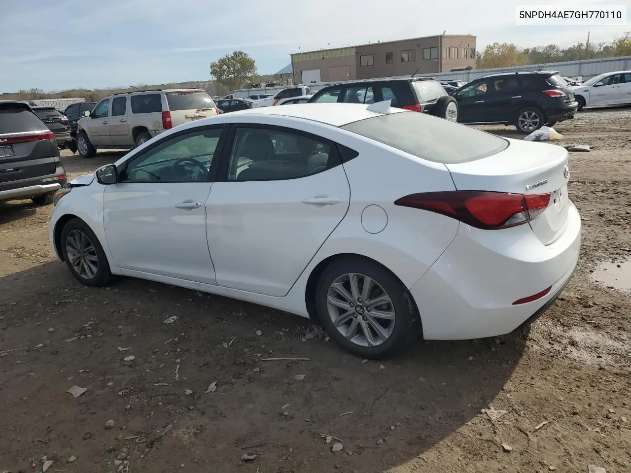 5NPDH4AE7GH770110 2016 Hyundai Elantra Se