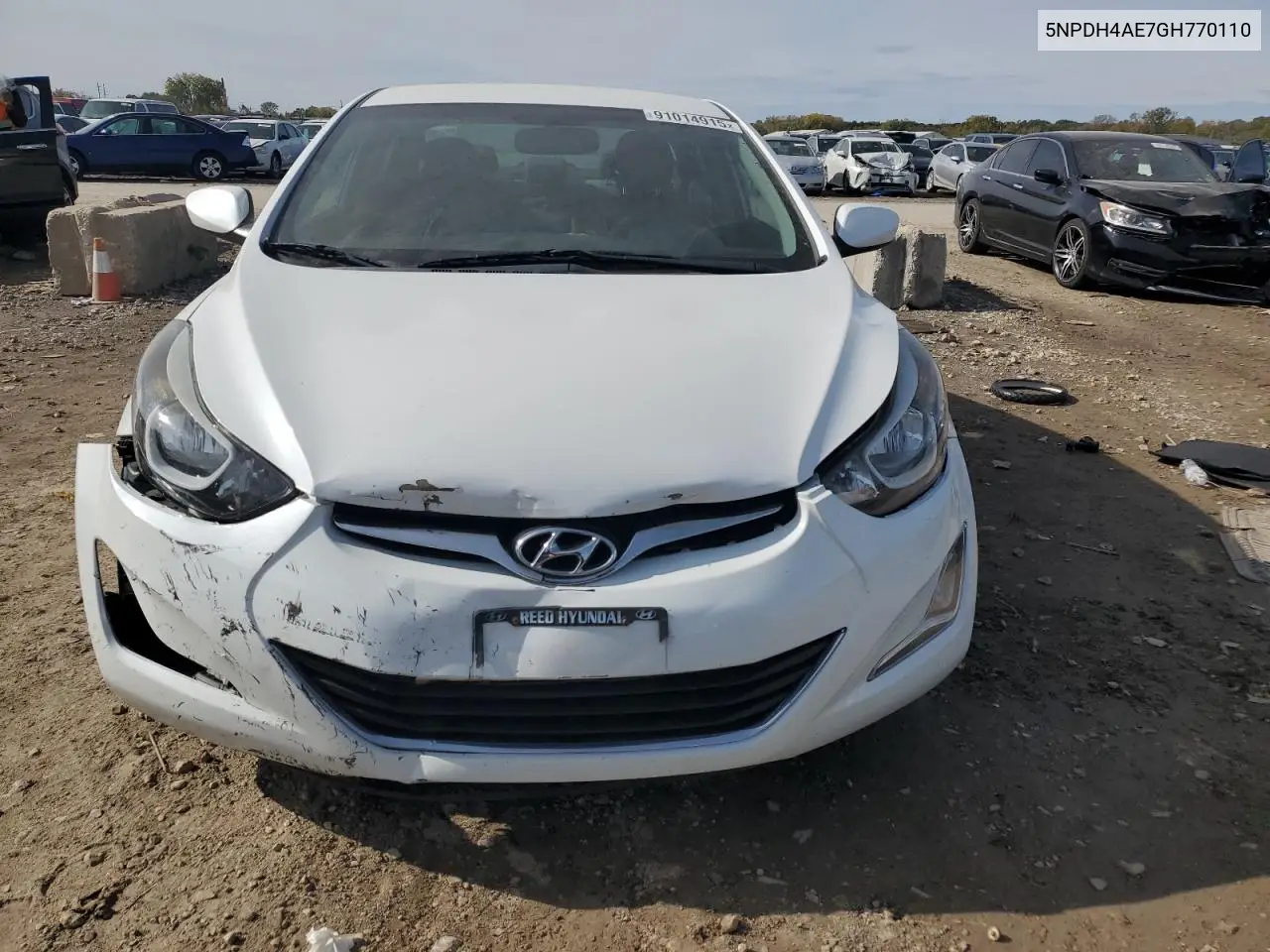 5NPDH4AE7GH770110 2016 Hyundai Elantra Se