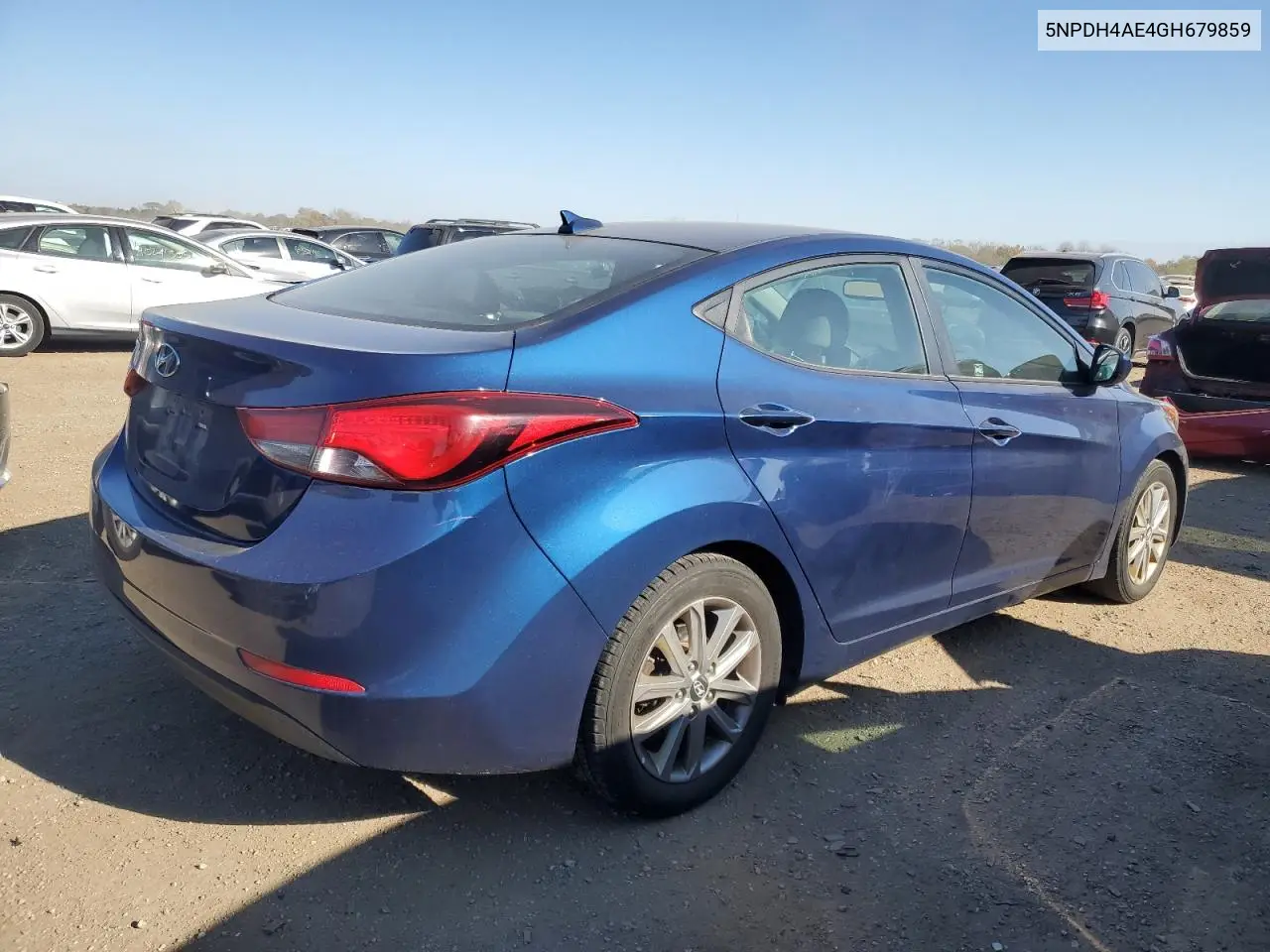5NPDH4AE4GH679859 2016 Hyundai Elantra Se