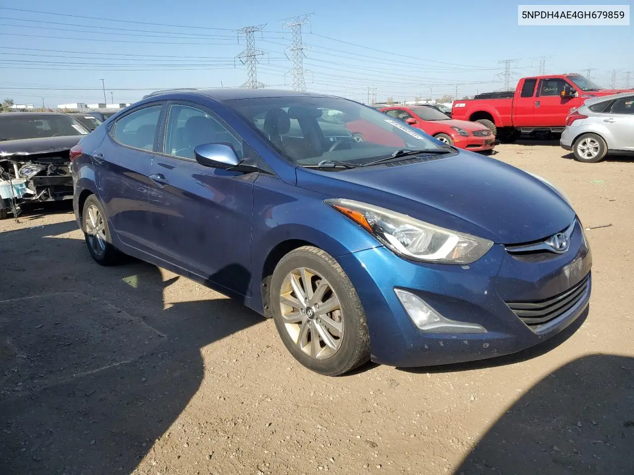 5NPDH4AE4GH679859 2016 Hyundai Elantra Se