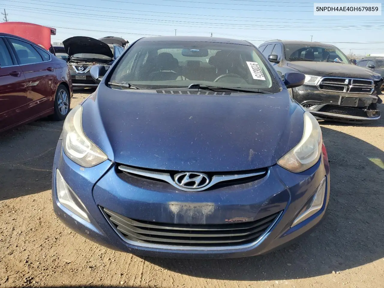 5NPDH4AE4GH679859 2016 Hyundai Elantra Se