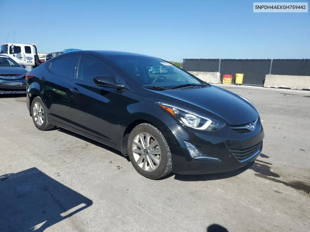 5NPDH4AEXGH759442 2016 Hyundai Elantra Se