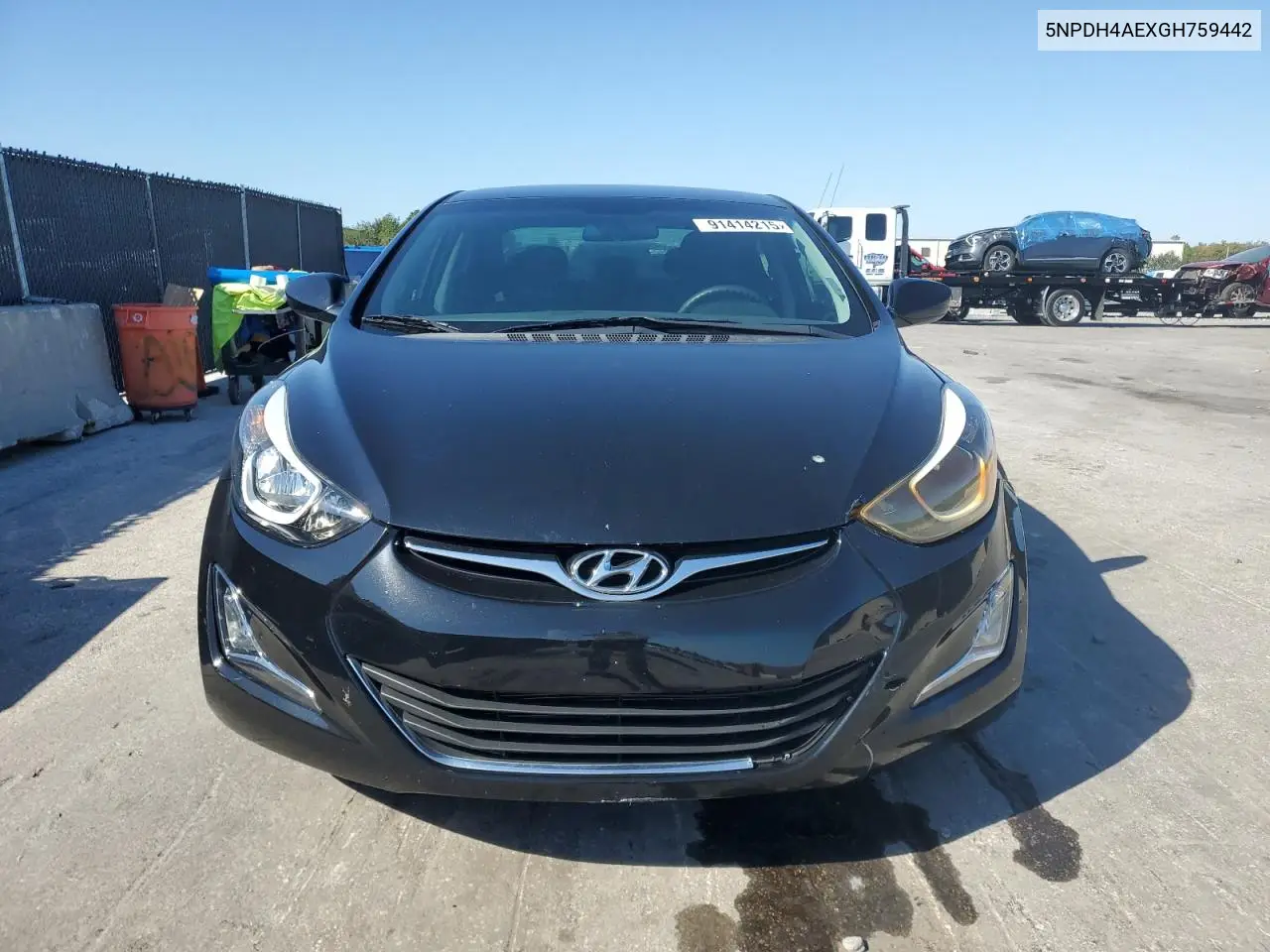 5NPDH4AEXGH759442 2016 Hyundai Elantra Se