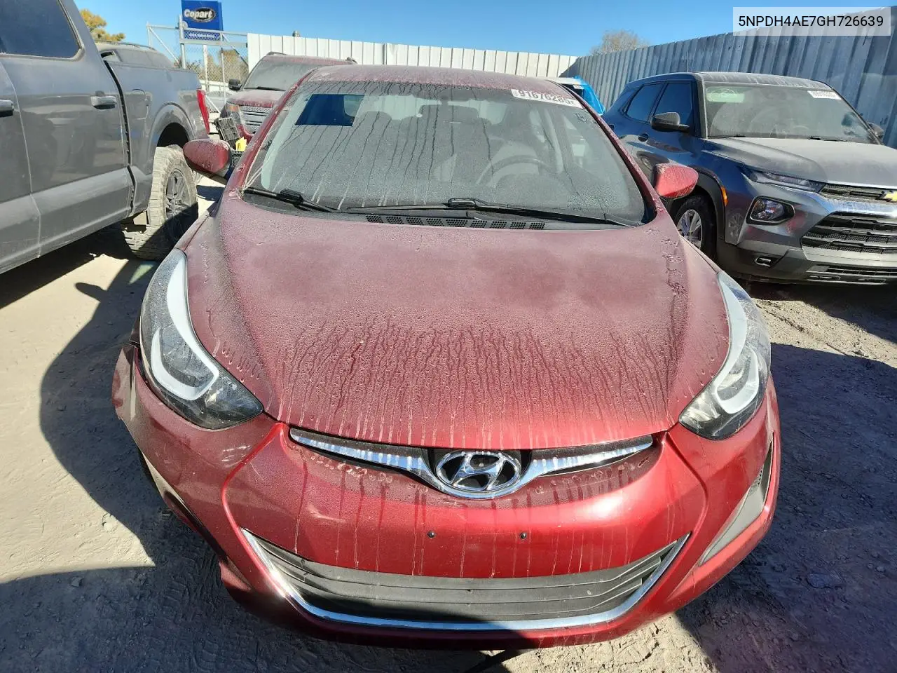 5NPDH4AE7GH726639 2016 Hyundai Elantra Se