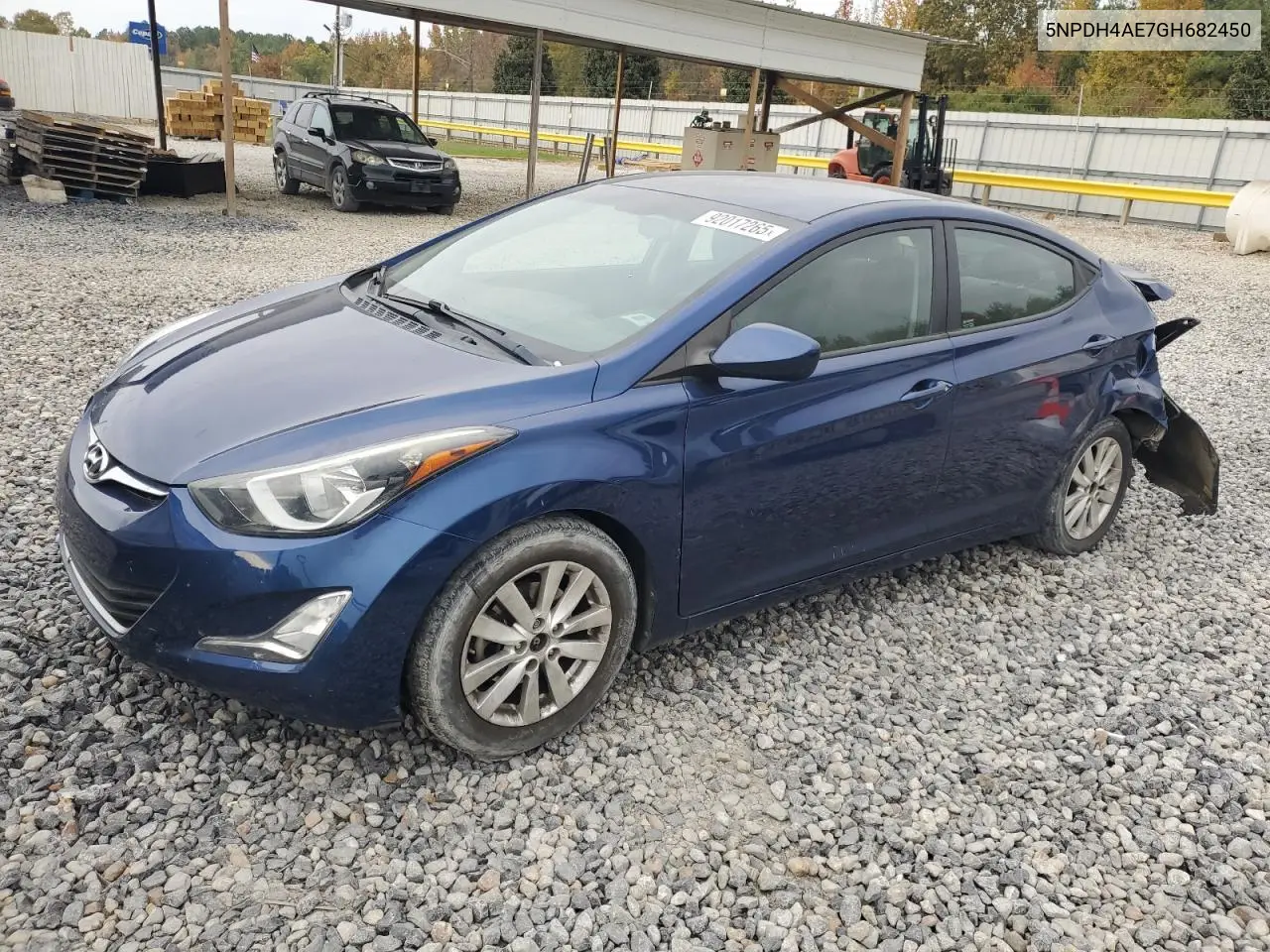 5NPDH4AE7GH682450 2016 Hyundai Elantra Se