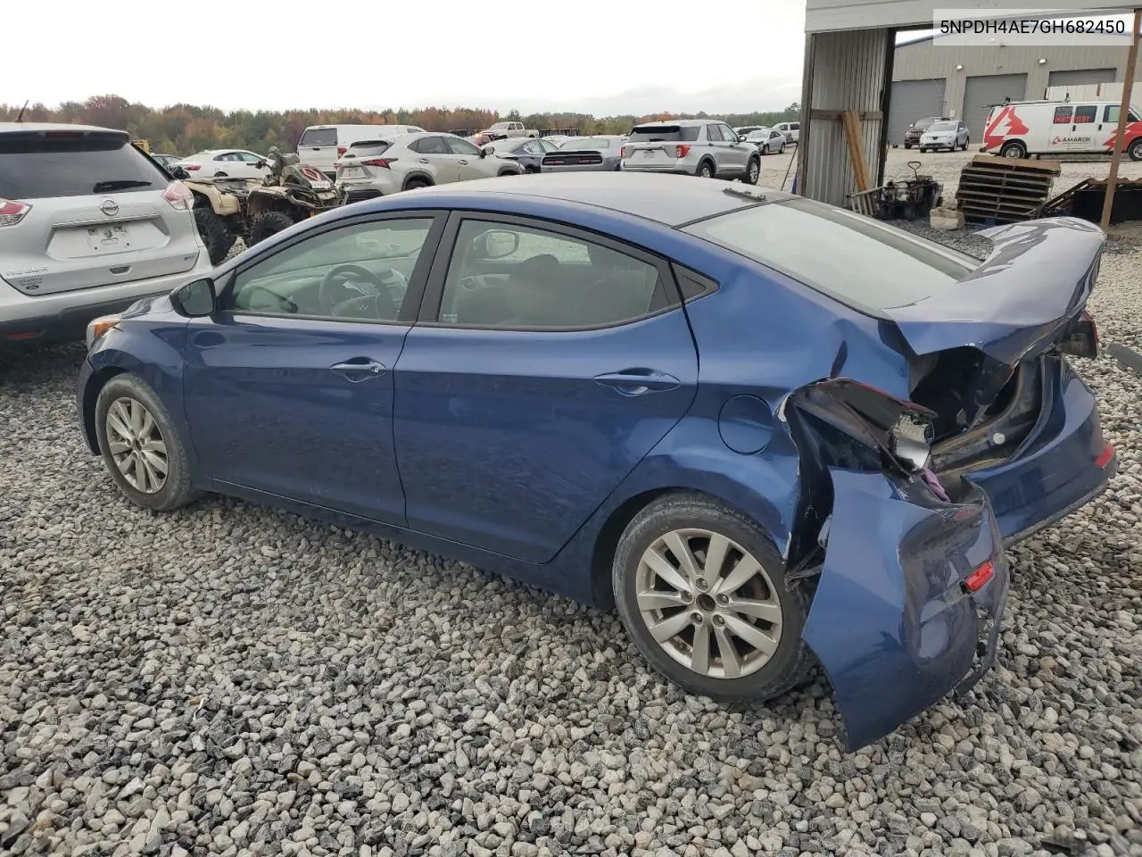 5NPDH4AE7GH682450 2016 Hyundai Elantra Se