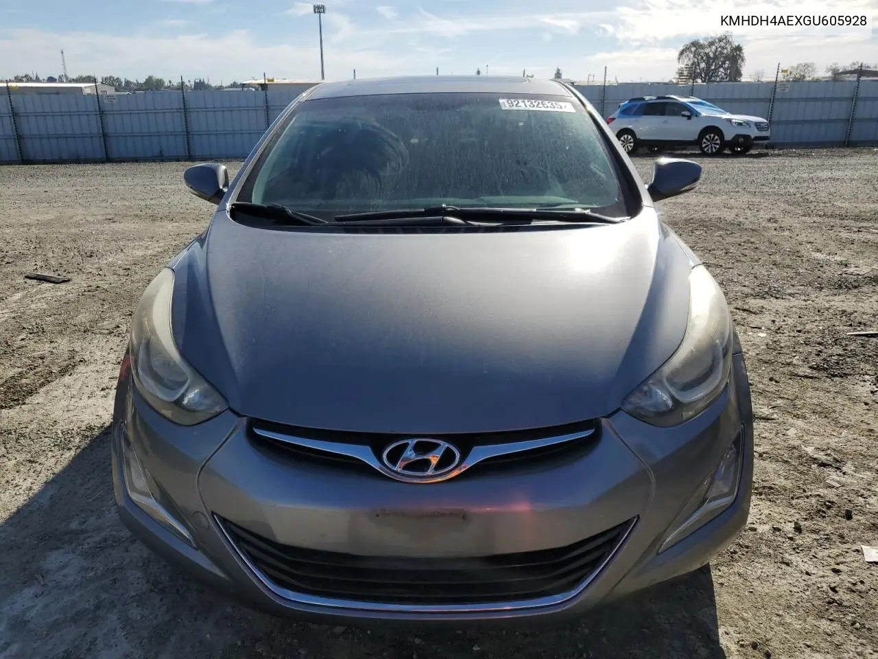 KMHDH4AEXGU605928 2016 Hyundai Elantra Se