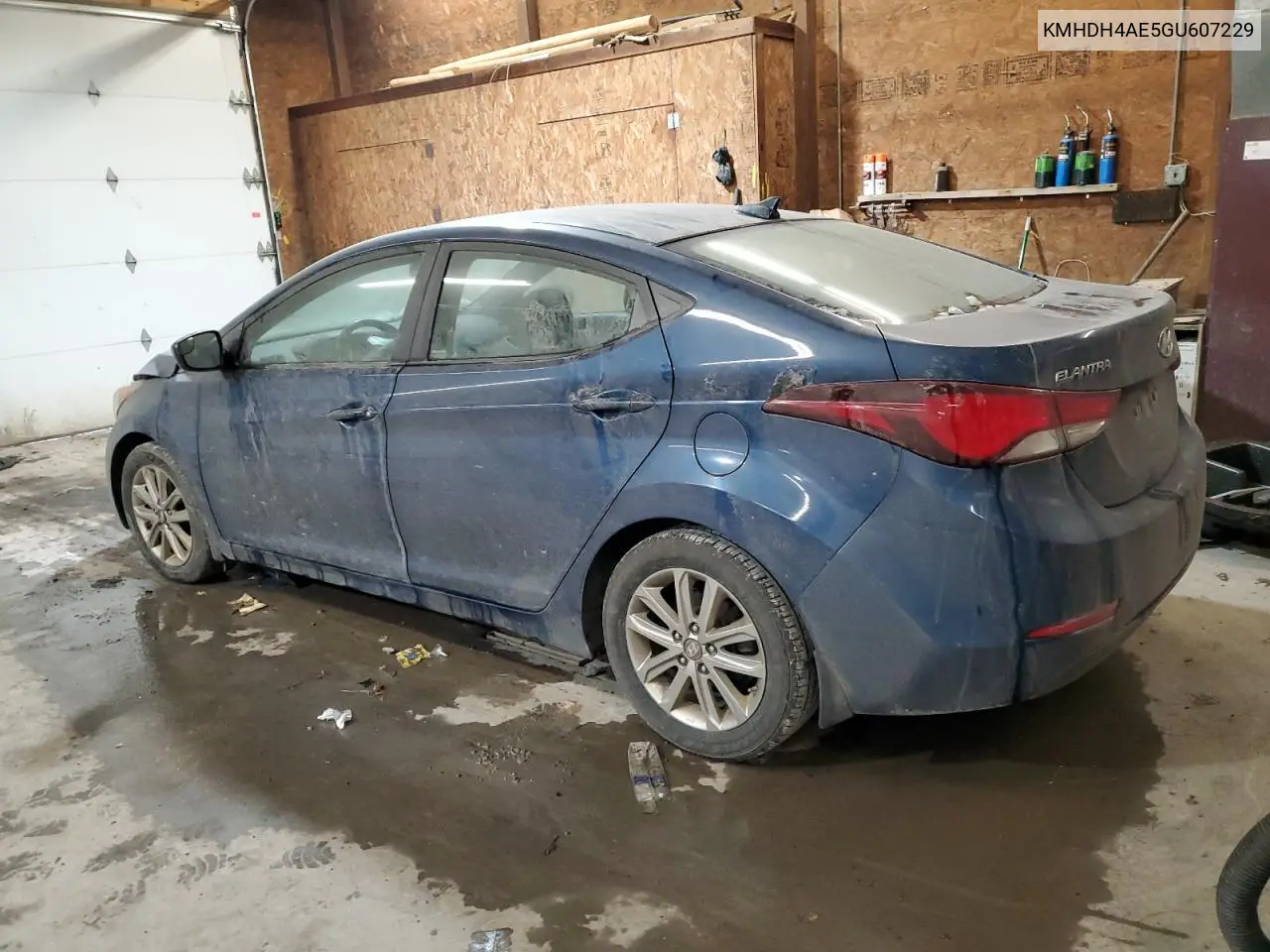 KMHDH4AE5GU607229 2016 Hyundai Elantra Se