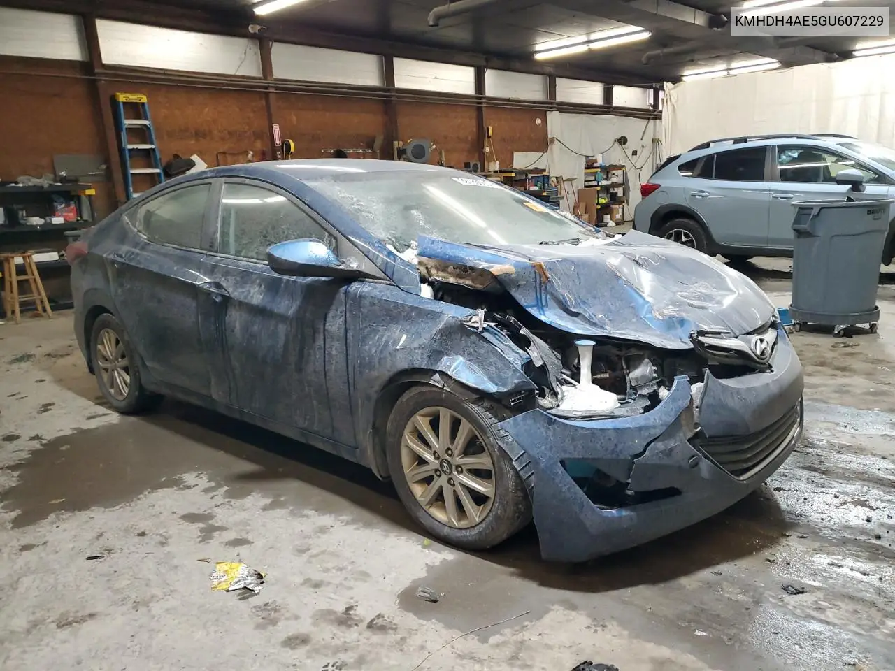 KMHDH4AE5GU607229 2016 Hyundai Elantra Se