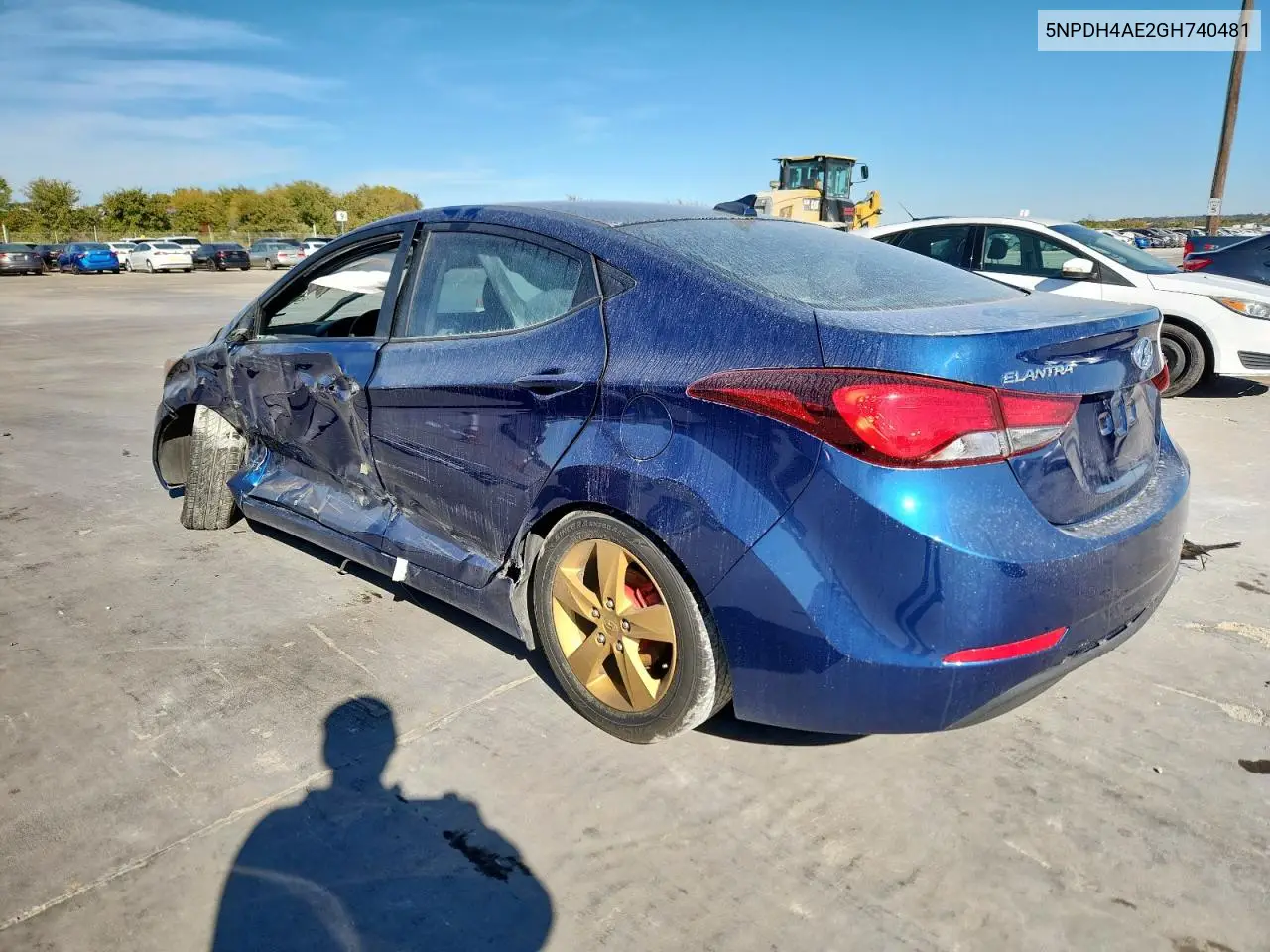 5NPDH4AE2GH740481 2016 Hyundai Elantra Se