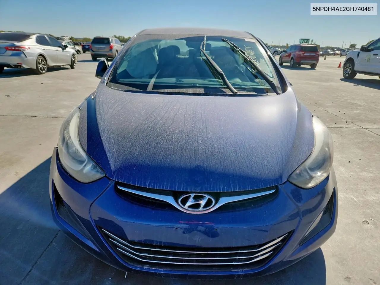 5NPDH4AE2GH740481 2016 Hyundai Elantra Se