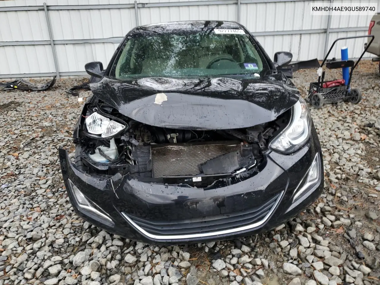KMHDH4AE9GU589740 2016 Hyundai Elantra Se