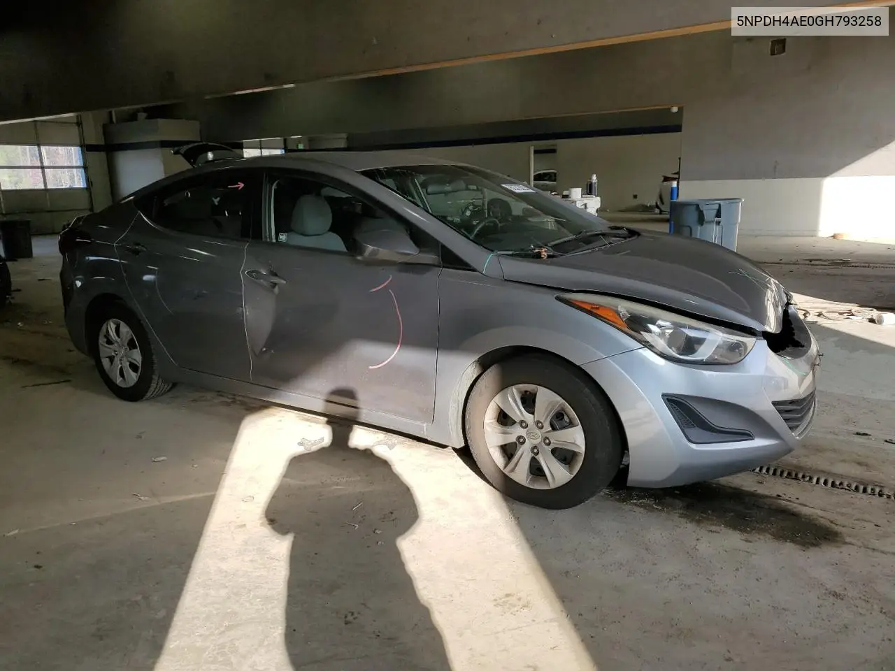 5NPDH4AE0GH793258 2016 Hyundai Elantra Se