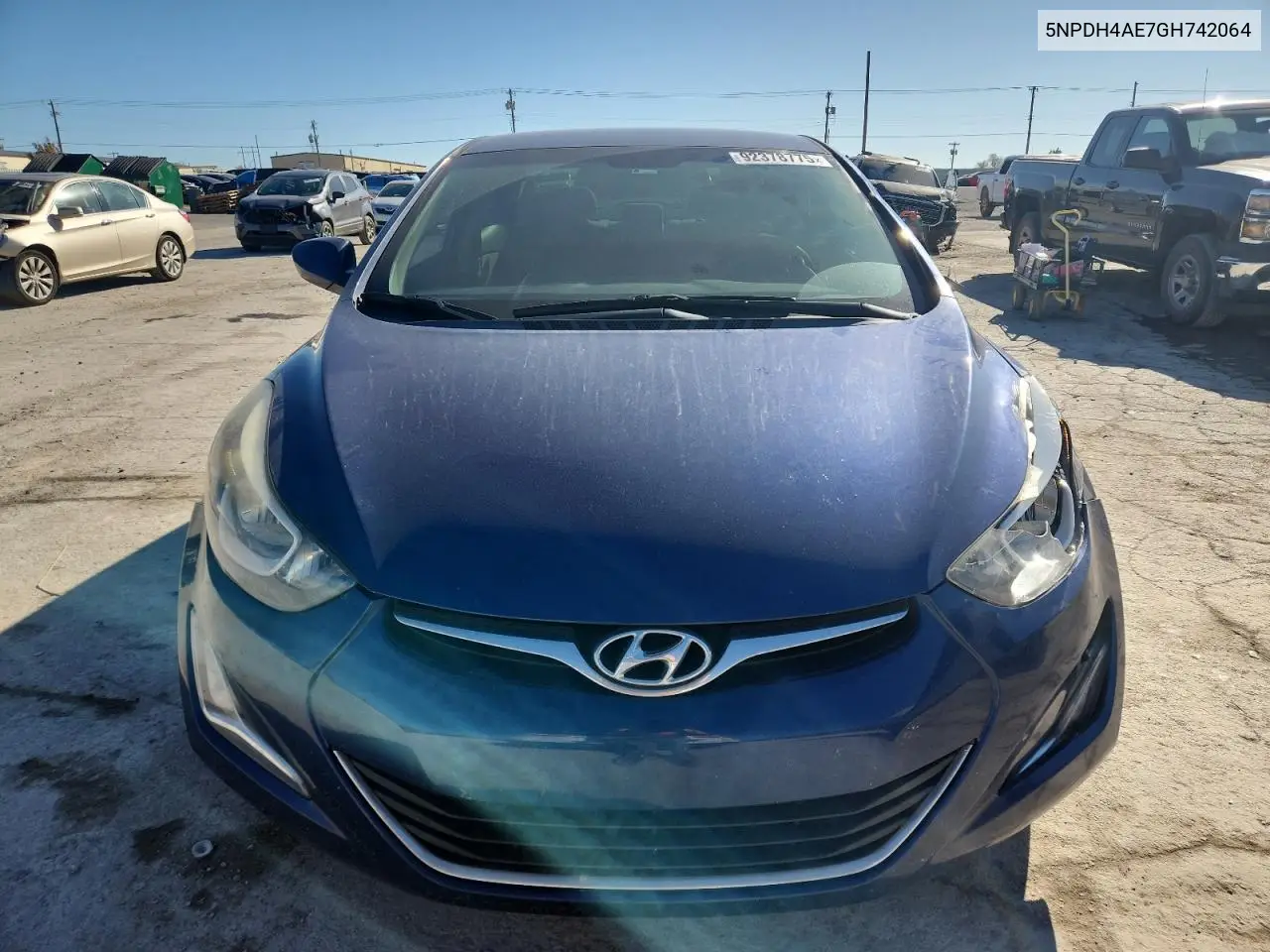 5NPDH4AE7GH742064 2016 Hyundai Elantra Se