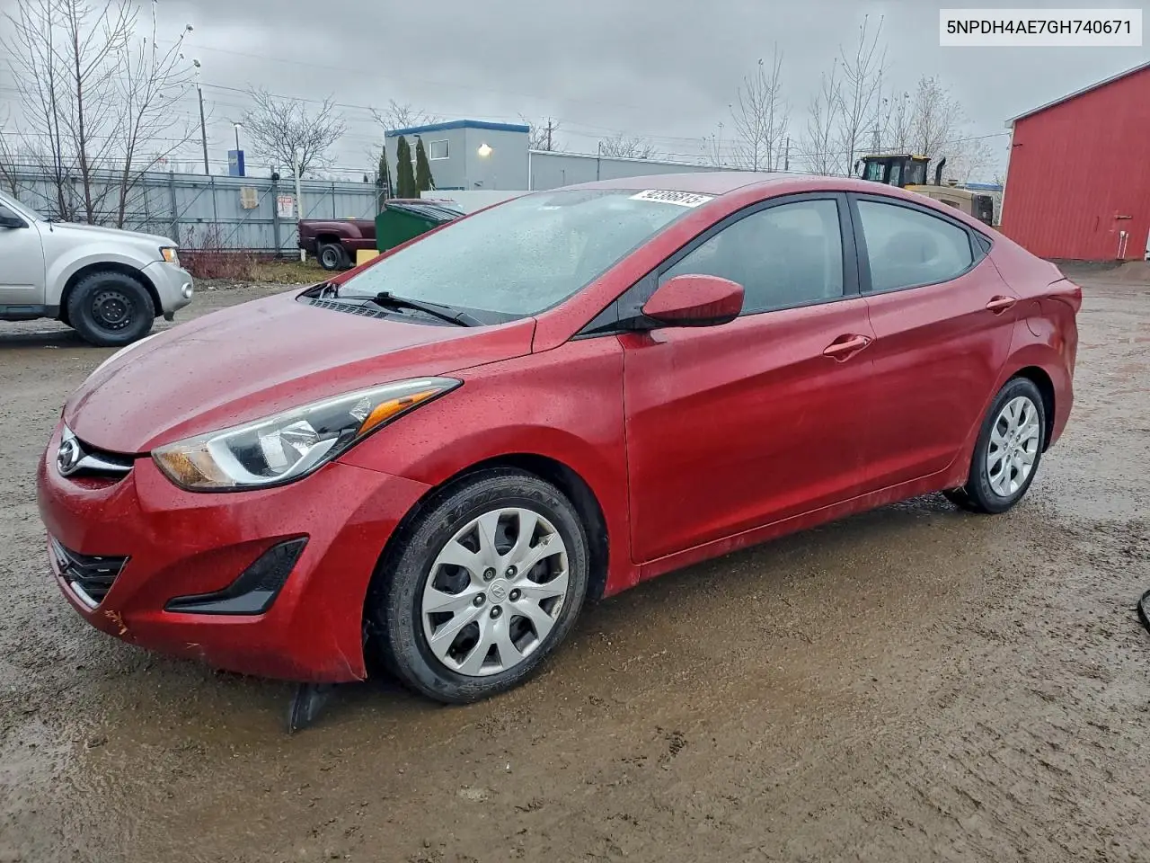 5NPDH4AE7GH740671 2016 Hyundai Elantra Se