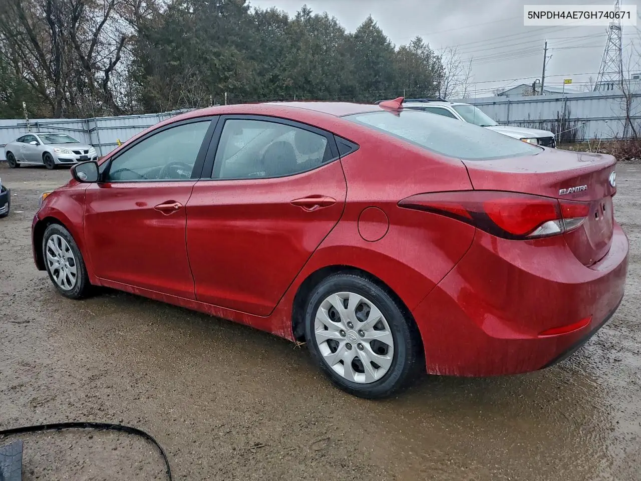 5NPDH4AE7GH740671 2016 Hyundai Elantra Se