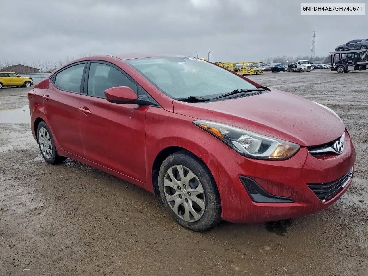 5NPDH4AE7GH740671 2016 Hyundai Elantra Se