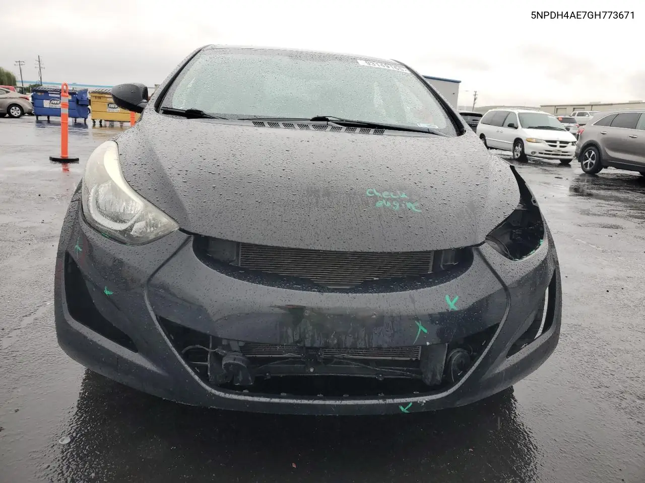 5NPDH4AE7GH773671 2016 Hyundai Elantra Se
