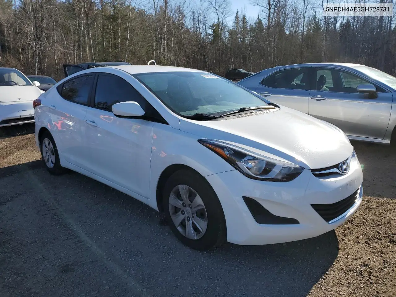 5NPDH4AE5GH728731 2016 Hyundai Elantra Se